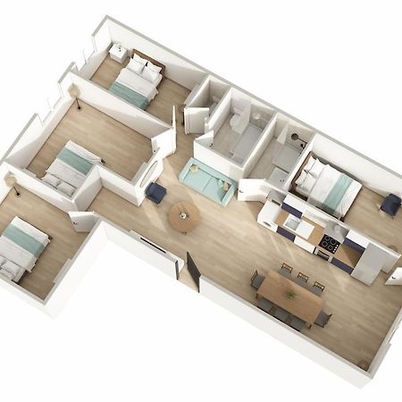 Appartement 4 Chambres Шампини сюр Марн Екстериор снимка